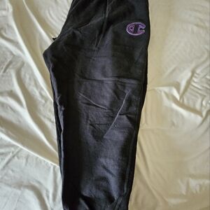 Black 4xl champion sweatpants